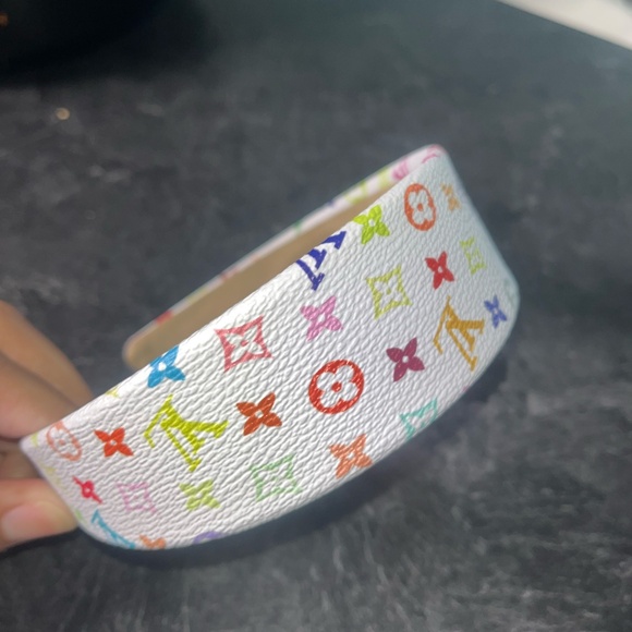 Colorful White Headband New - Picture 4 of 4